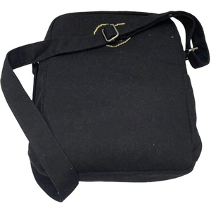 מותאם אישית שחור בד <span class=keywords><strong>ita</strong></span> Crossbody כתף שליח תיק עם pvc שקוף pvc חלון