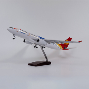 חברות תעופה caissa נסיעות הוביל סולם Airbus בקנה מידה 1/125 47 ס "מ דגם קולון באיכות גבוהה עם אור