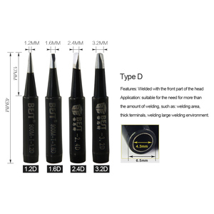หัวแร้งบัดกรีคุณภาพสูง,หัวแร้งเชื่อม Bit Tips - Product Image 3