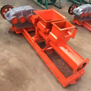 Kleine manuelle Vakuum-Hohlton fliesen Ziegel form Vakuum-Extruder fliesen herstellung Ton ziegel herstellungs maschine zum Verkauf