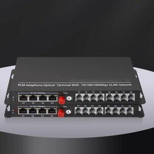 Tek Fiber FC arayüzü 4 kanallı Gigabit fiziksel izolasyon ağı 8 kanallı telefon optik alıcı-verici - Product Image 5