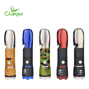 CZ-SHF-06 USB sạc LED ánh Sáng Ngọn đuốc ánh sáng mạnh mẽ an toàn búa đa công cụ làm bằng nhựa Zoom - Product Image 1