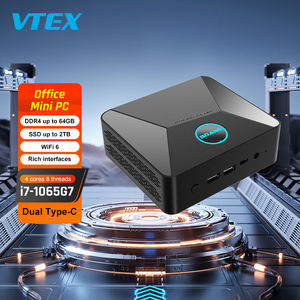Vtex N5100 Wifi5 Wifi de doble banda 9560 6 puertos Usb Minipc con interfaz Dp Mini Pc pantalla hogar Oficina ordenador de escritorio - Product Image 1