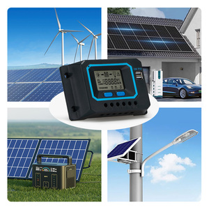 GCSOAR PWMソーラー充電コントローラ40A太陽エネルギーシステム用キャンプ装置ランタンやファン - Product Image 6