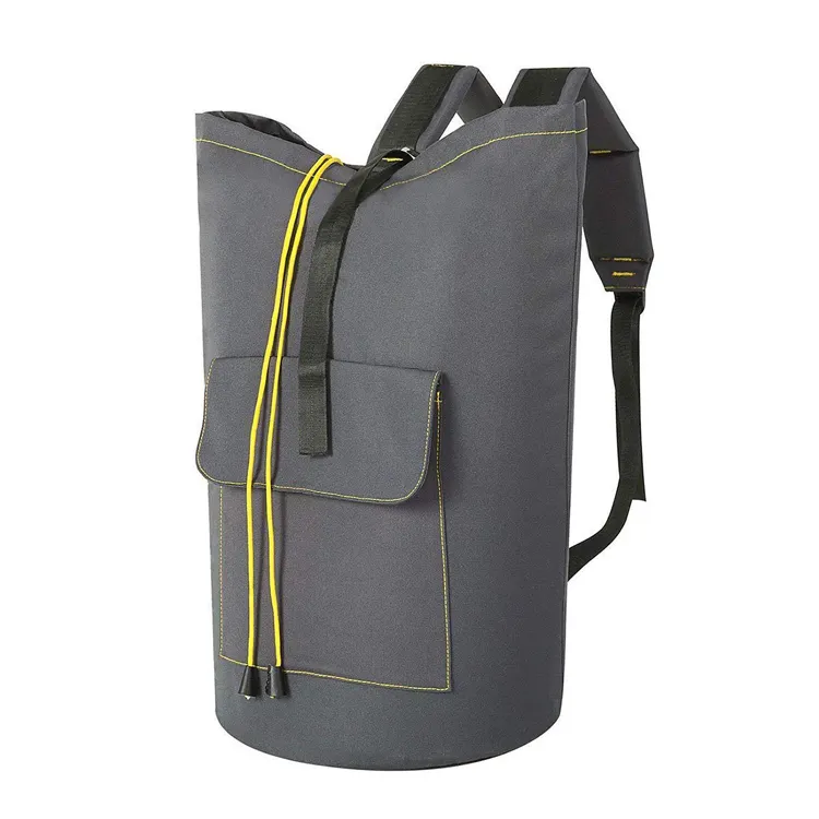 Vente en gros grand panier à linge sac à linge panier à linge pliable panier durable sacs à linge de voyage sac à dos