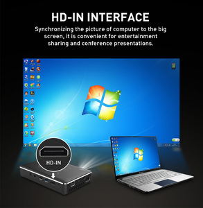 2024 nuevo proyector DLP 3D HD 4K Android 9,0 sistema Mini Micro proyector inteligente - Product Image 2