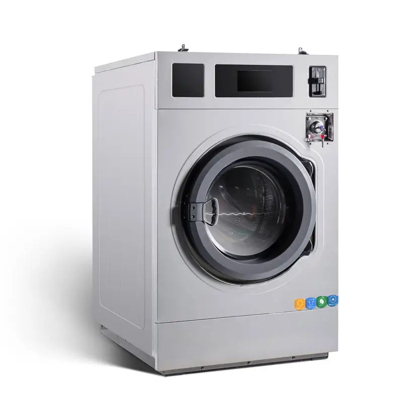 Lavadora automática de buen precio, lavadora comercial de 16kg, lavadora comercial de montaje suave