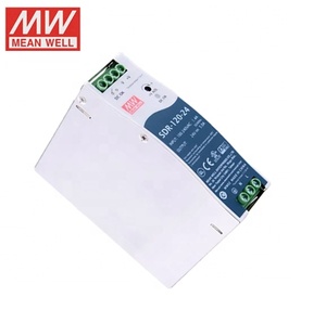 Mean Well SDR-120-24 120W24VDCシングル出力電源5A入力370VDINレール機能10A出力電流50Hz周波数 - Product Image 3