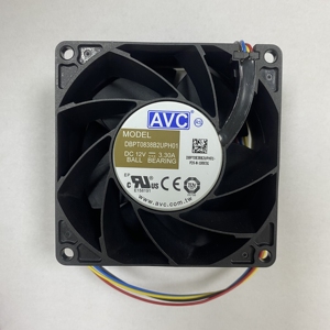 AVC 80x80x38mm flusso assiale ventola di raffreddamento 15000RPM ad alta velocità con PWM Controller impermeabile IP68 12V DC ventole - Product Image 1