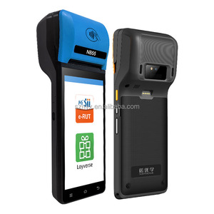 NB55 Android 13 Pos Terminal Pos minorista móvil de 5,5 pulgadas con impresora de 58mm Lector de código Qr Nfc 2 Sim Handheld Pos Machine - Product Image 1