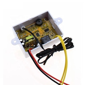 Controlador de temperatura Digital LED, termostato con interruptor de 12V/220V, 10A, termómetro, regulador de temperatura inteligente, incubadora de huevos, XH-W1411 - Product Image 4