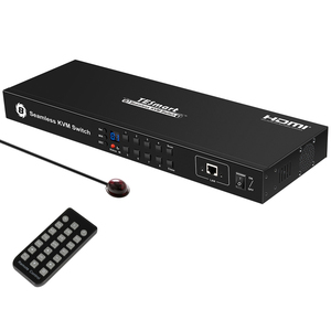 TESMartOEMODM高品質入力8出力1 HDMI KVMスイッチ (オフィス用) PIPEDIDホットプラグ4K @ 30HzKVMスイッチ - Product Image 2
