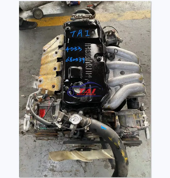 Japón original completo usado japonés motor para Mitsubishi 4D33 4D34 4D35 canter del motor diesel