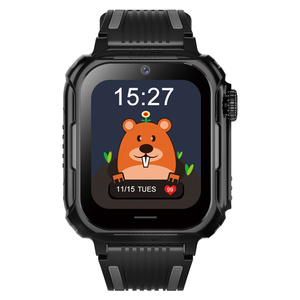 2024ホットセールスマートウォッチ振動付きリアルタイムトラッキングウォッチ、モバイルアプリアンチロストスマートGPSウォッチ4G