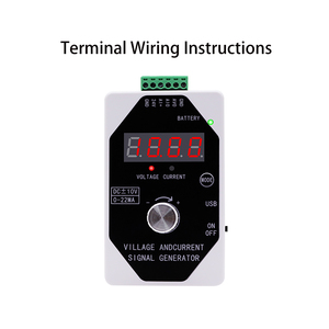 Signal Generator 0-4-20mA Current Voltage 0-10V/0-5V/0-3V/0-1V Handheld <strong>Output</strong> Calibrator