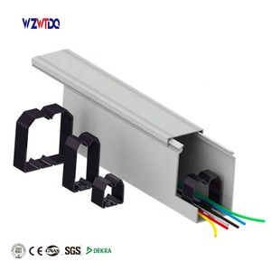 Baixo Smokehalogen-livre Proteção totalmente fechada do cabo Calha Fiação <span class=keywords><strong>Pipeline</strong></span> RoHS/CE Certificação Suporte Vários Personalização