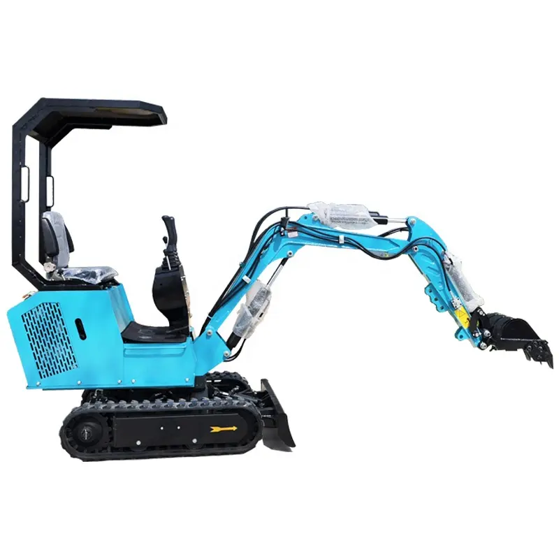 E.P Free Shipping Earth-Moving Equipment Kubota Diesel Engine Second Hand Agricultural 1Ton Mini Excavator