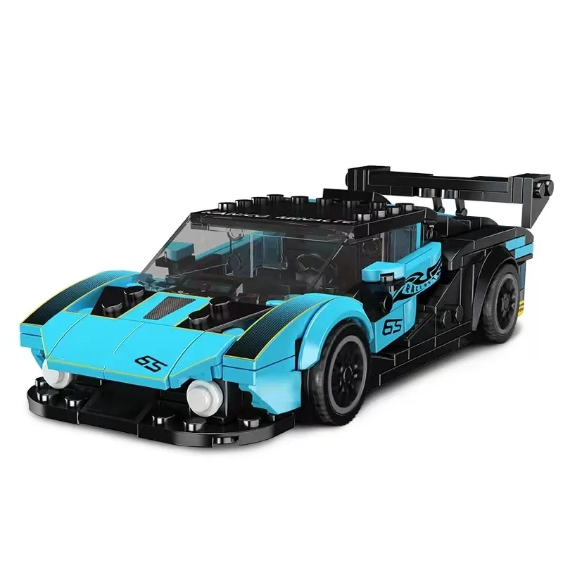 Mould King 27065-27068 mini serie de ocho compartimentos F50 coche deportivo juguete para regalo para niños juegos de bloques de construcción