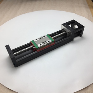 200mm 400 mm 12v Dual <strong>Rail</strong> <strong>Guides</strong> Electrical Stroke <strong>Linear</strong> Module <strong>Rails</strong> <strong>Double</strong> Side Ball Screw Actuator KK6005C-200A1-F2C