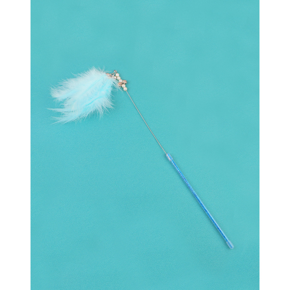 Style plume de fée bleue