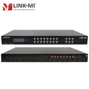 8x8 para HDMI 2,0 Matrix Video Splitters & Conversores con soporte de extracción de audio 4K60Hz YUV4:4:4 18Gbps HDR - Product Image 1