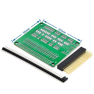 Genişletme kartı için LED testi GPIO arayüzü elektronik bileşenler ile ahududu Pi IO kurulu