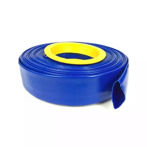 Yüksek basınç yassı hortum <span class=keywords><strong>10</strong></span> inç Pvc su hortumu tarım sulama sistemi yumuşak esnek yassı hortum boru 12 inç