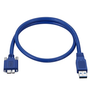 <strong>USB</strong> <strong>3</strong>.<strong>0</strong> <strong>Type</strong> a Male to Micro B USB3.<strong>0</strong> Cable with Screw Locking <strong>Usb</strong> <strong>3</strong>.<strong>0</strong> Camera Cable for Machine Vision