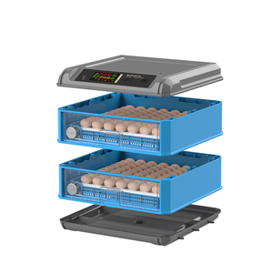 2層128鶏卵インキュベーター自動養鶏場卵孵化機 - Product Image 6