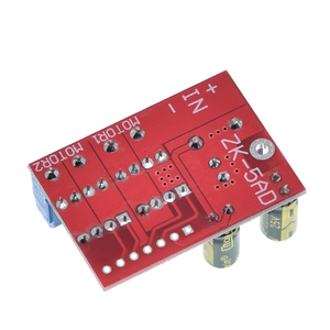 H ponte telecomando 5A 3V-14V doppio motore DC modulo di trasmissione tensione inversa PWM regolazione della velocità doppio Super L298N 5AD - Product Image 5