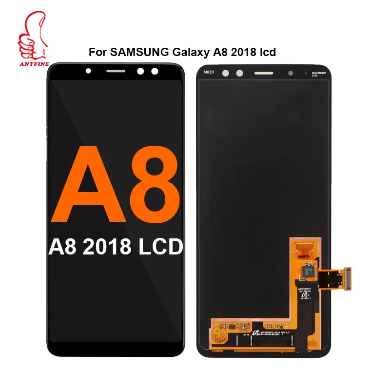 LCD Layar Sentuh untuk Samsung Galaxy A8 2018 A530 Display