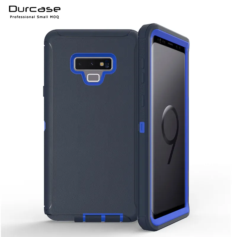 Defender 3 in 1 Protective Rugged Mobile Phone Bags Casing For Samsung Galaxy Note 9 Waterproof Heavy Duty Shell Phone Cover