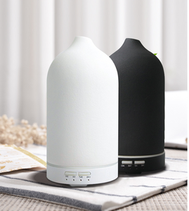 LED Light Diffusor mit ätherischen Ölen Home Luftbe feuchter Keramik Aroma Diffusor - Product Image 3