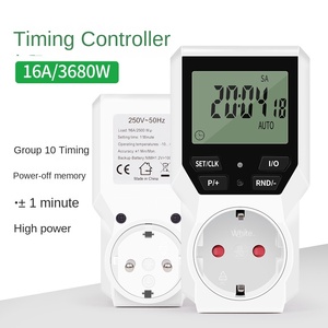 <strong>LCD</strong> <strong>Display</strong> EU Plug Output Smart <strong>Timer</strong> Socket Digital <strong>Timer</strong> Timing <strong>Controller</strong> With Countdown Function - Product Image 4