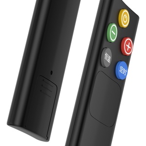 Kunden spezifische Codes Design IR/ BT/ 2.4G Sprach fernbedienungen TV-Fernbedienung Luft kurven 3-21 Tasten Tesla TV-Fernbedienung - Product Image 5