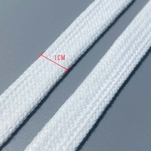 工厂定制彩色聚酯拉绳圆形拉绳连帽衫绳 - Product Image 4