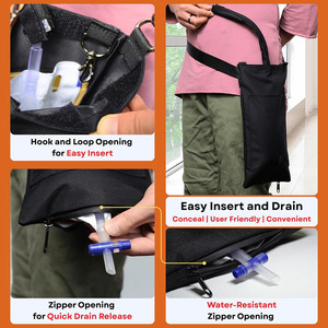 Pemegang tas <span class=keywords><strong>Nephrostomy</strong></span>, penutup tas drainase, pegangan tas kateter, persediaan <span class=keywords><strong>Nephrostomy</strong></span> yang waspada untuk Privasi & royal - Product Image 2
