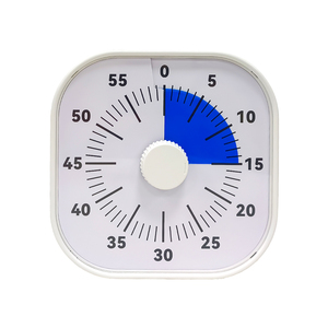 サイレントビジュアルタイマー子供用大サイズ19cm Googleタイマー会議用Pomodoro研究生産性タイマー - Product Image 1