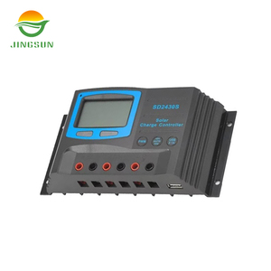 Jingsun Заводская распродажа PWM 30A контроллер солнечного заряда 12/24VDC Auto 55V Max PV Напряжение контроллер солнечного заряда - Product Image 4