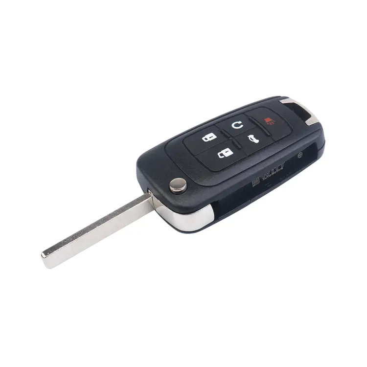 2 3 4 5 ButtonASK قابلة للطي MHz مفتاح عن بعد فوب pf7941e 46 رقاقة HU100 resess 47 MHz لـ Opel