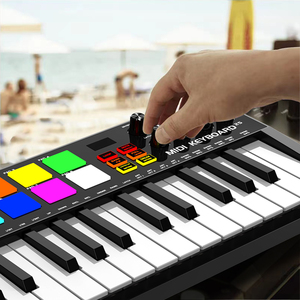 All'ingrosso portatile mini 25 tasti midi tastiera controller pianoforte musicale midi controller per programma musicale