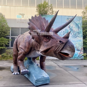 Große Bühnenshow Animatronic Dinosaur Model Animatronic Fernbedienung Walking T-Rex - Product Image 2