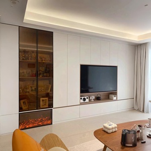 TV mobile moderno con sfondo personalizzato tutta la casa a parete intera All-<span class=keywords><strong>in</strong></span>-One per soggiorno libreria libreria da tavolo - Product Image 6