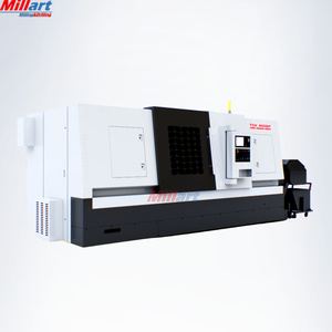 Torno CNC de cama inclinada de alta precisión Centro de torneado y fresadora de cama inclinada CNC para procesamiento de metales TCK800 - Product Image 1