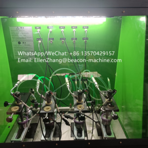 Beacon Machine CR304 Common Rail Injector <strong>Test</strong> Bench <strong>test</strong> <strong>4</strong> PCS Injectors With Flow Meter Sensor - Product Image 2
