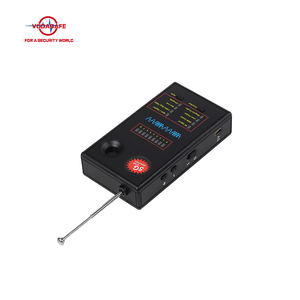 Detector de escáner de cámara infrarroja de mano con tarjeta de memoria SD Detector de cámara oculta enchufable para alarmas personales