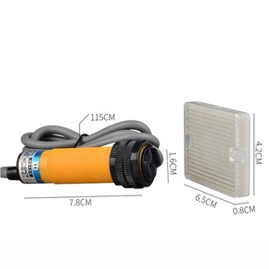 Interruptor fotoeléctrico de reflexión de E3F-R2NK, Contador, sensor de detección de objetos con DC12-24V (6-36V)