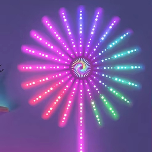 Akıllı RGB LED şerit işıklar kapalı dekoratif aydınlatma için uzaktan kumanda havai fişek etkisi hayat rüya renk noel zenginleştirmek - Product Image 1