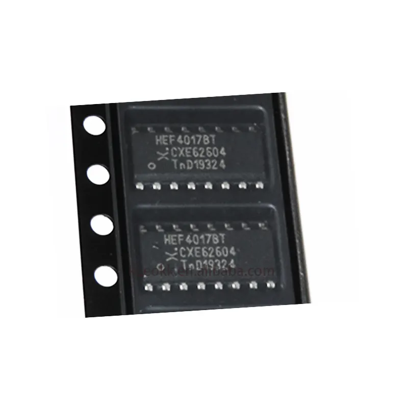 Chips 10 peças SOIC-16 5-nível johnson contador/balcão decimal hef4017bt 653