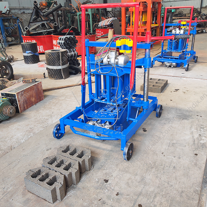Lightweight Interlock Coco Peat Block Making Machine Paving Concrete Hollow Mineral Mexico Concrete Hollow Block Brick Machinery